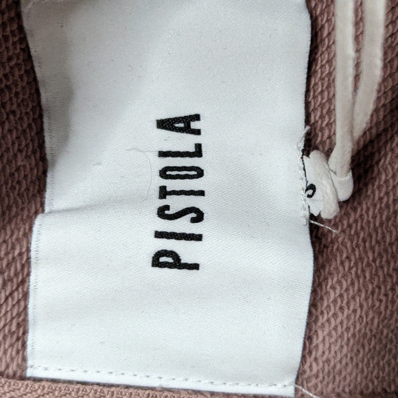 🆕PISTOLA Clarisse French Terry Shoulder Pleat Jumpsuit-S - Picture 11 of 13